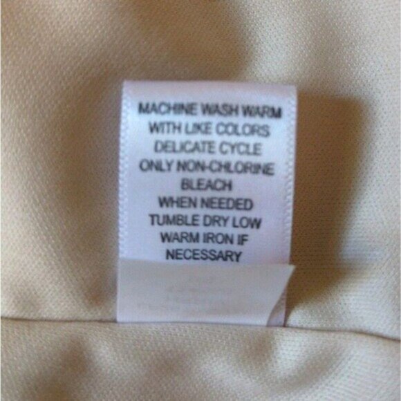 Ophelia Roe Women's Large Red Ivory Colorblock Sleeveless Shift Dress - Picture 11 of 11